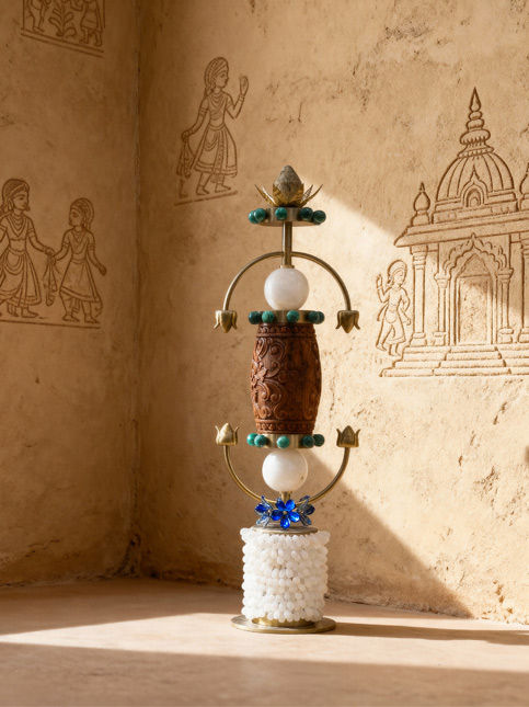 Prana Totem by Siddhant Dhariwal Designs, a Mumbai-based lighting design studio – Beautiful Homes